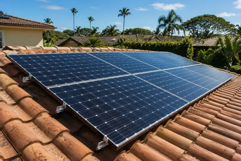 Installation de panneaux solaires à Villars
